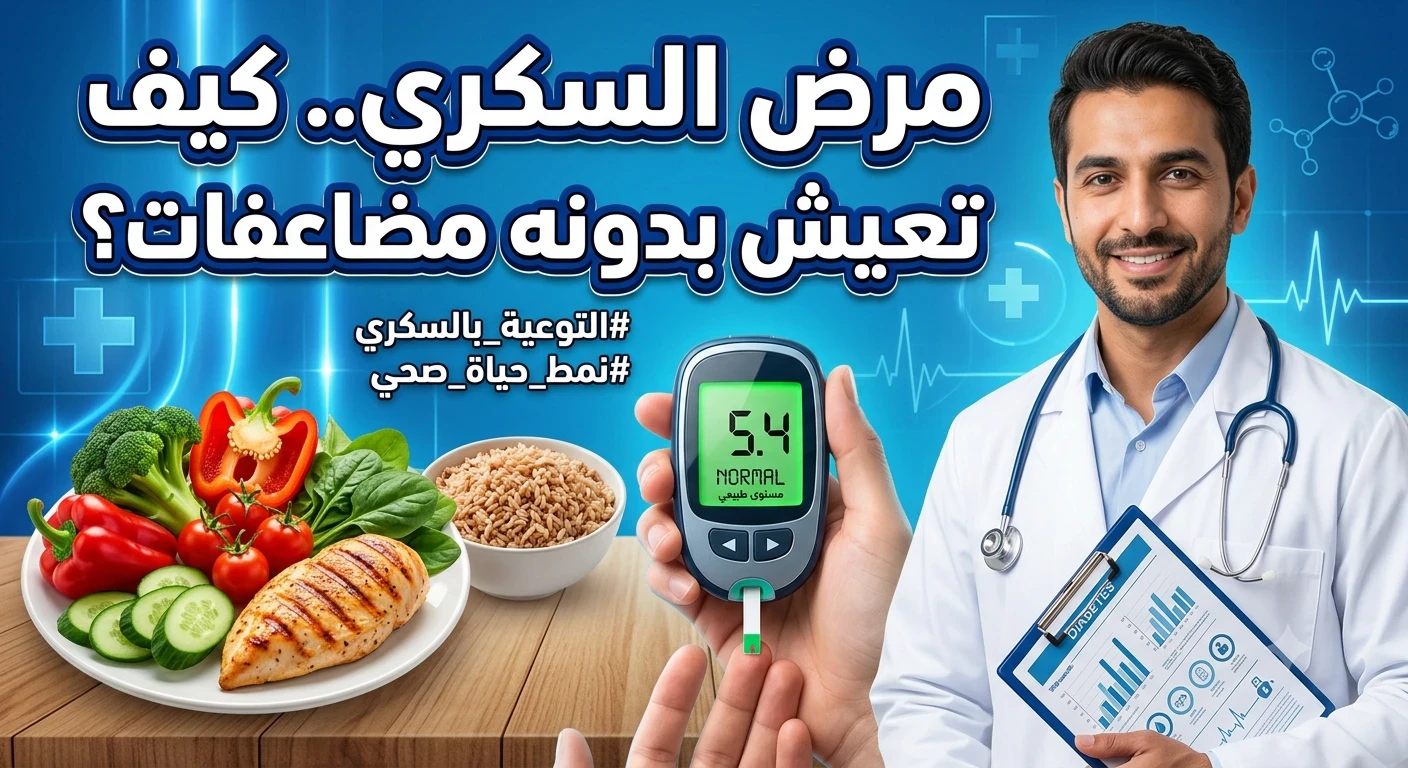 image about مرض السكري.. كيف تعيش حياة طبيعية وتحافظ على صحتك دون مضاعفات؟