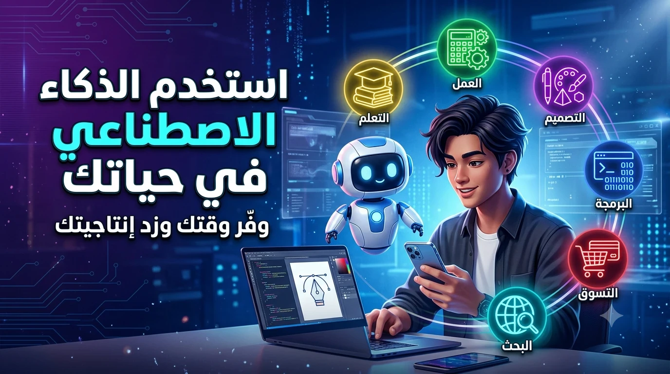 image about كيف تستخدم الذكاء الاصطناعي في حياتك اليومية