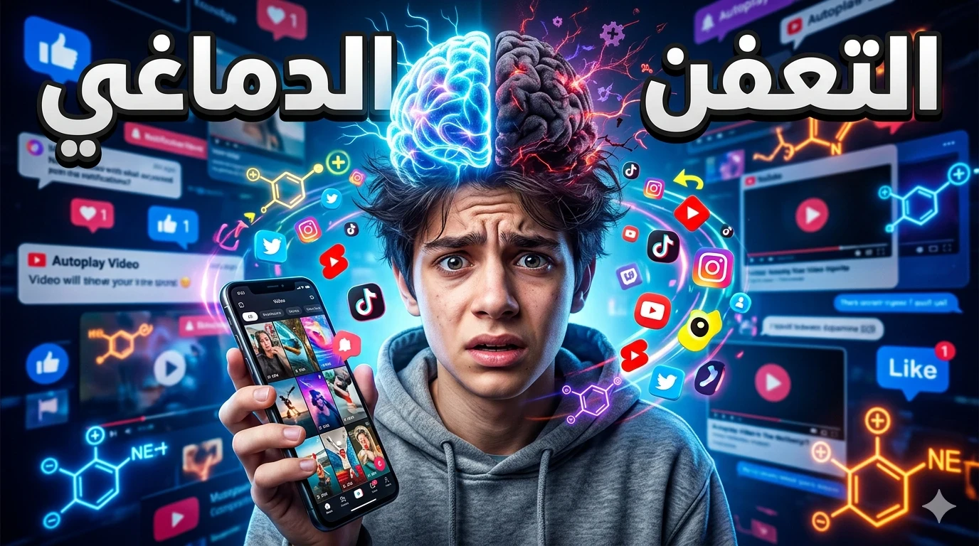 image about التعفن الدماغي (Brain Rot): كيف يؤثر الاستهلاك المفرط للمحتوى السريع على العقل والتركيز؟