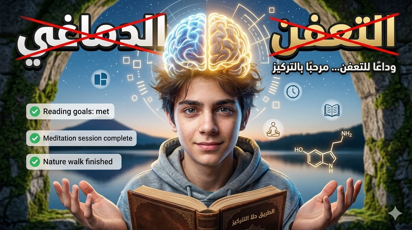 image about التعفن الدماغي (Brain Rot): كيف يؤثر الاستهلاك المفرط للمحتوى السريع على العقل والتركيز؟