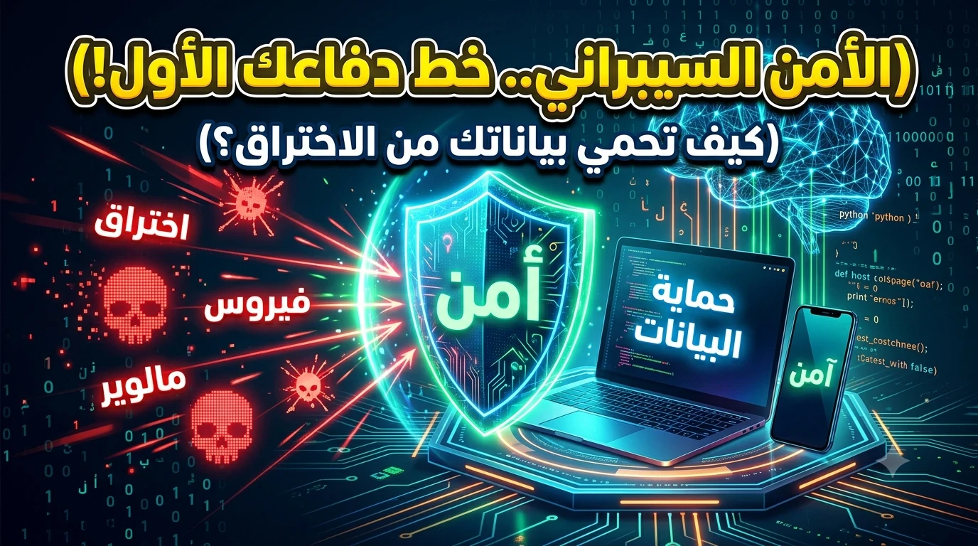 image about أهمية الأمن السيبراني في حياتنا: لماذا أصبح حماية بياناتك ضرورة لا رفاهية؟