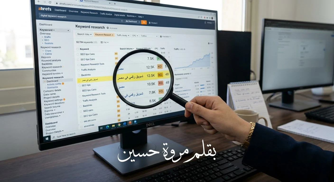 image about كيف تختار الكلمة المفتاحية المناسبة لمقالك؟ دليل عملي للمبتدئين مع أمثلة
