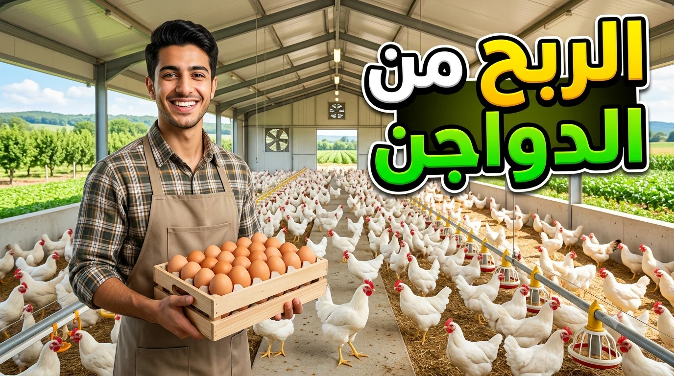 image about الربح من مشروع تربية الدواجن: فرصة استثمارية قوية ومشروع ناجح برأس مال مناسب