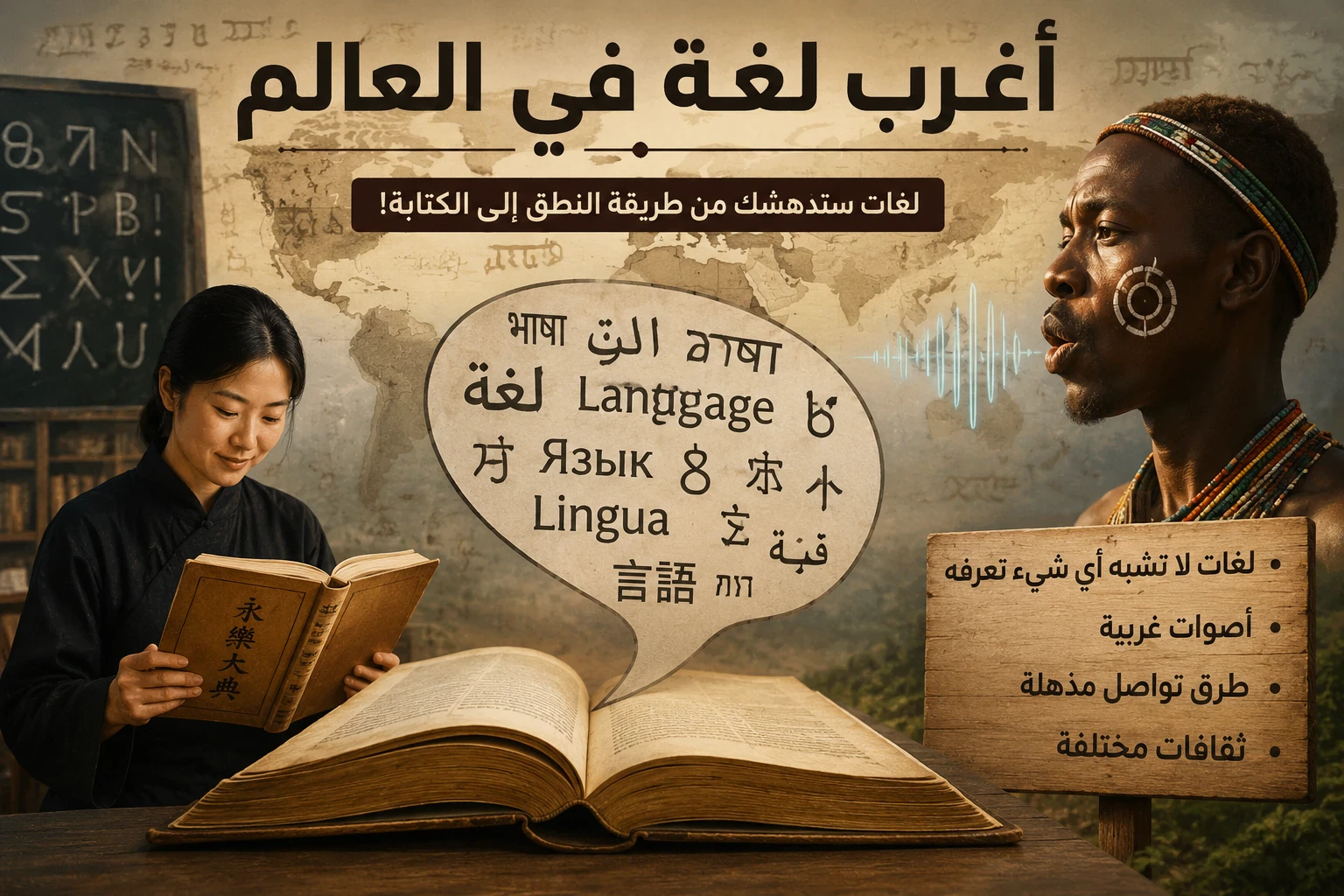 image about أغرب لغة في العالم.. هل يمكن أن تتحدث بلغة تبدو وكأنها ألغاز؟