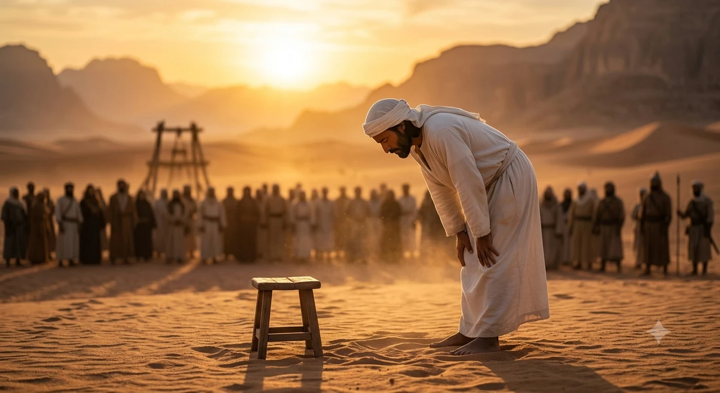 image about دموع الوفاء وثبات اليقين : قصة خبيب بن عدي على أعواد المشنقة