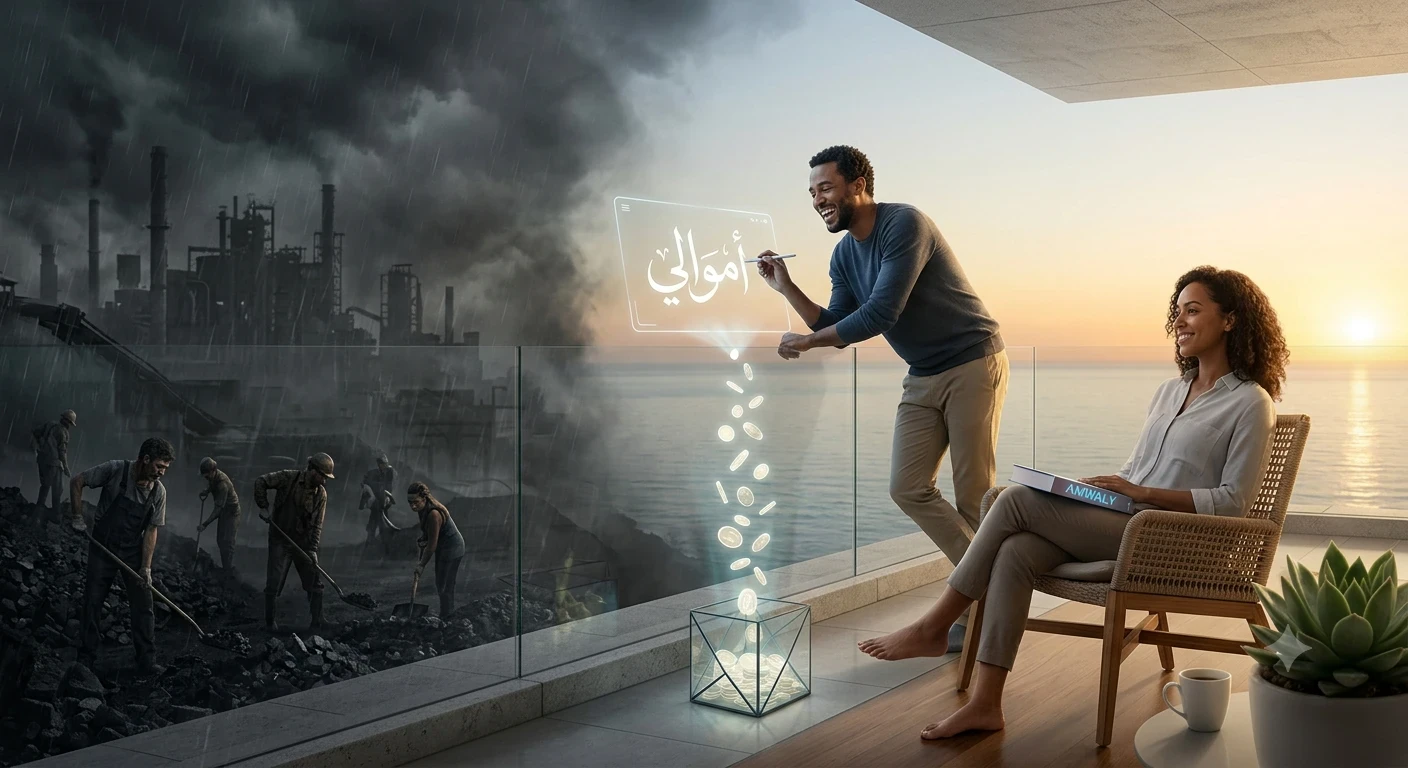 image about من قيود العمل التقليدي إلى حرية التدوين: كيف تصنع مستقبلك المالي عبر منصة أموالي؟