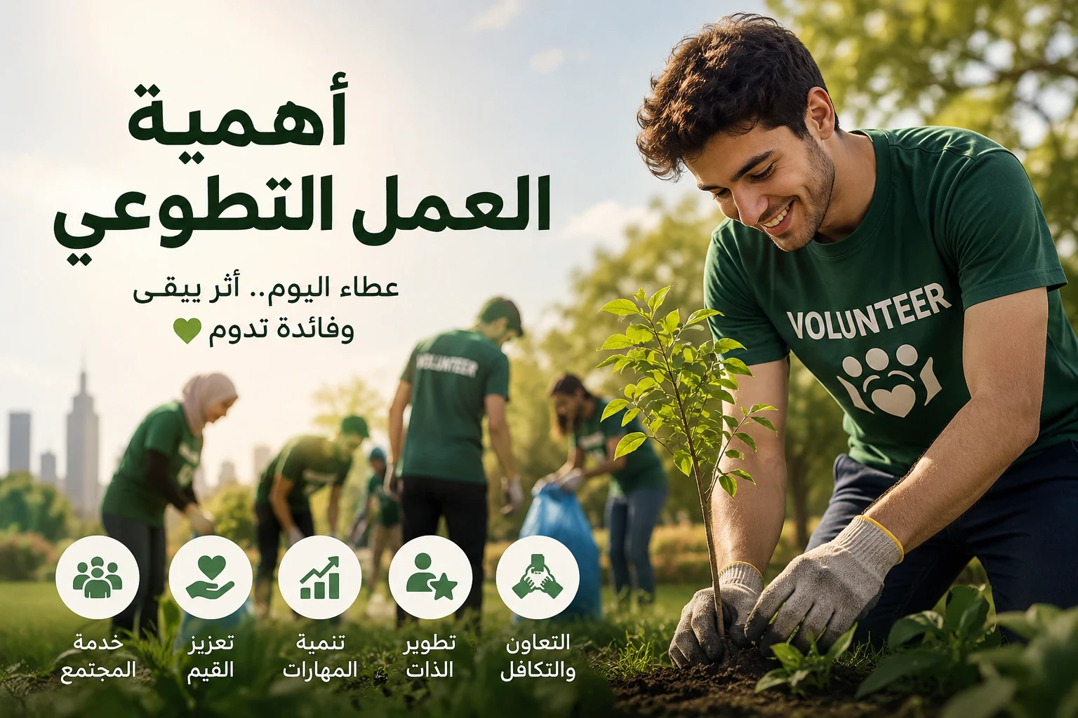 image about أهمية العمل التطوعي.