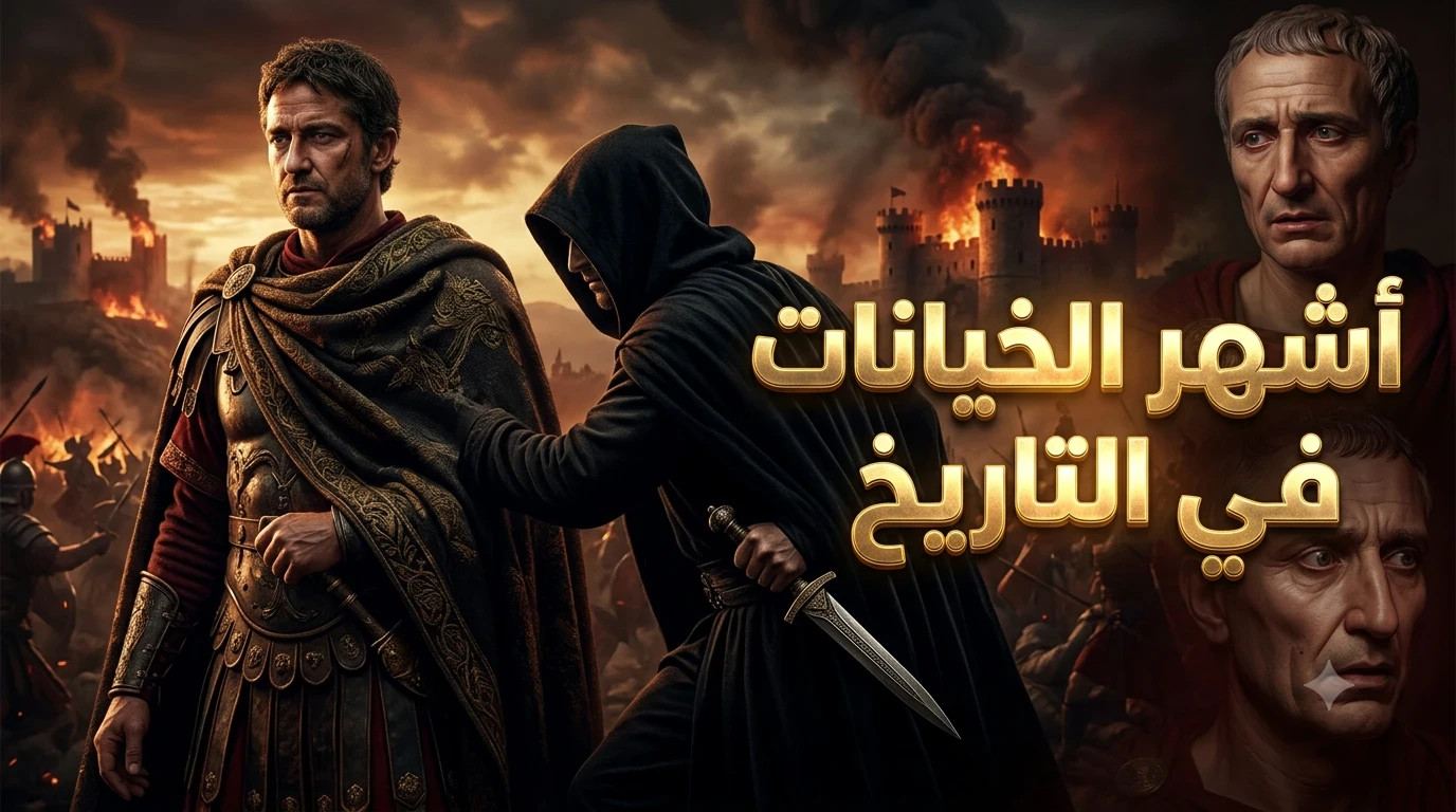 image about أشهر الخيانات التي غيّرت مجرى التاريخ