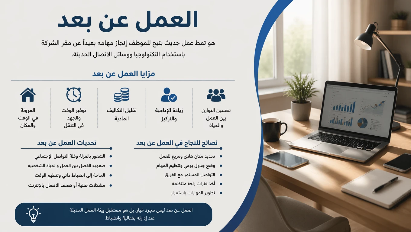 image about العمل عن بُعد