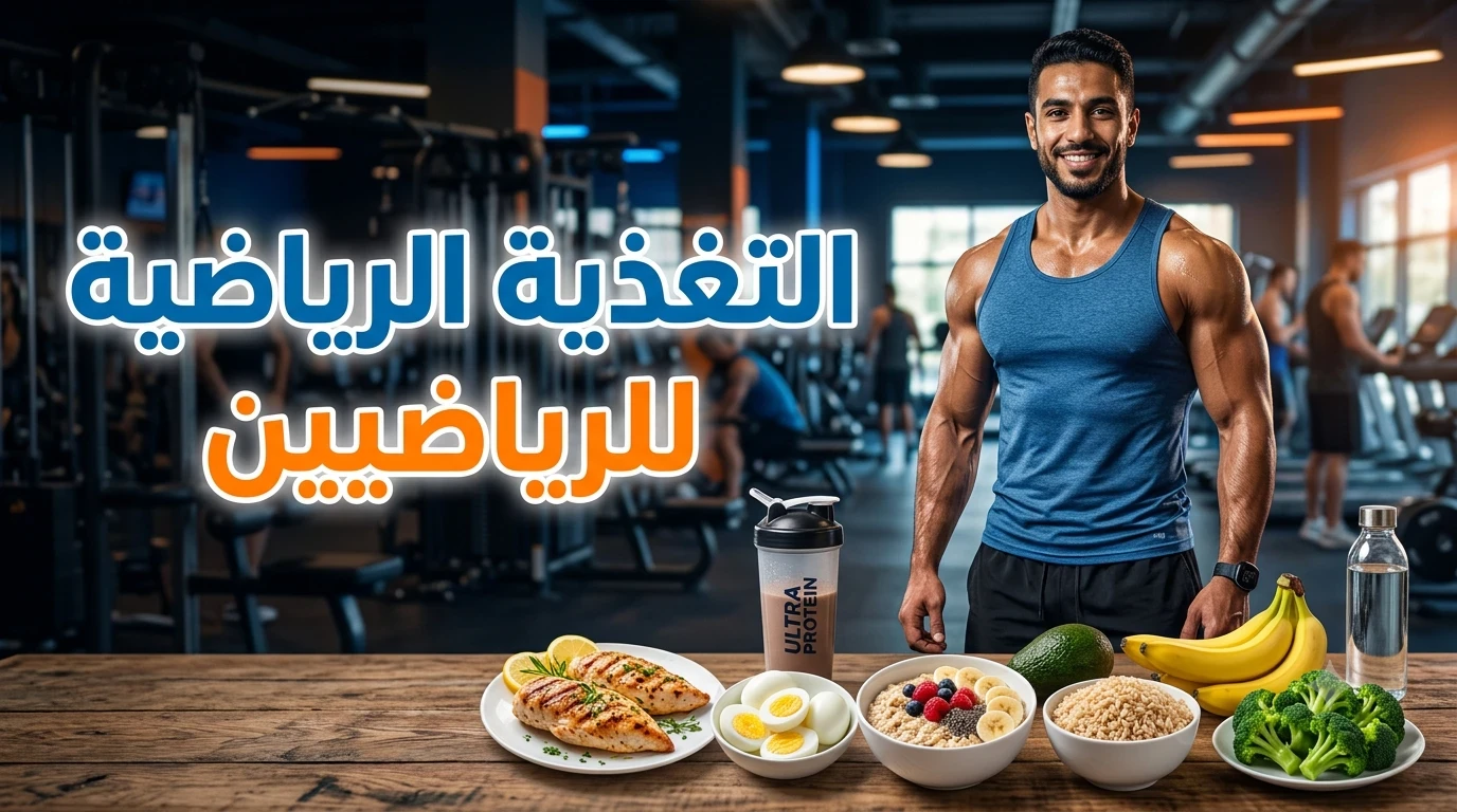 image about التغذية الرياضية للرياضيين: الوقود الحقيقي للأداء والقوة والتعافي