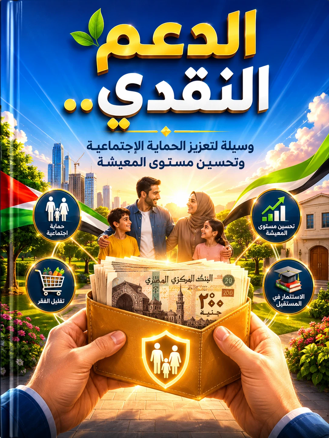 image about الدعم النقدي.. وسيلة لتعزيز الحماية الاجتماعية وتحسين مستوى المعيشة