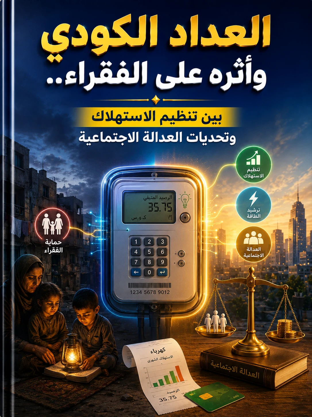 image about العداد الكودي وأثره على الفقراء.. بين تنظيم الاستهلاك وتحديات العدالة الاجتماعية