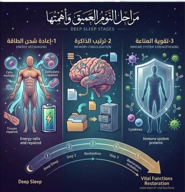 image about أسرار النوم الصحي العميق والتخلص من الارق بدون ادوية