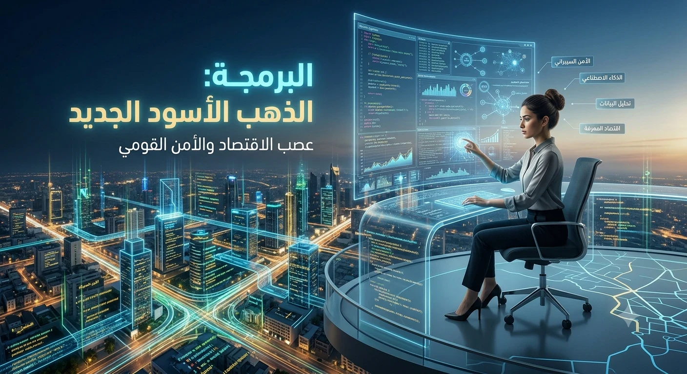 image about كيف تحولت أسطر البرمجة إلى عصب الاقتصاد والأمن القومي؟