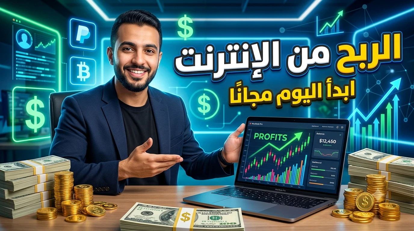 image about خطة الربح من الإنترنت 2026: من الصفر لأول 100 دولار بدون رأس مال