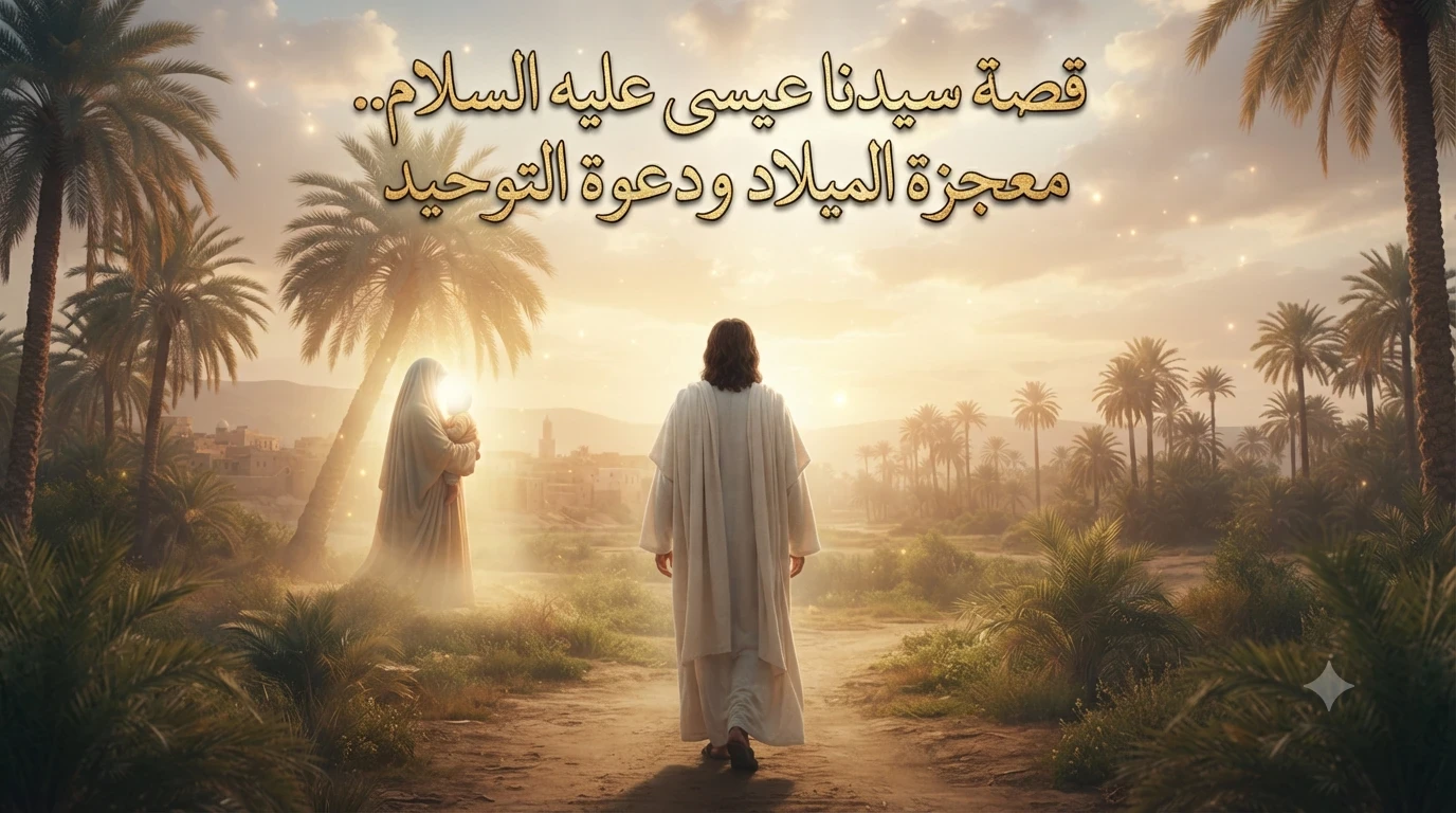 image about قصة سيدنا عيسى عليه السلام.. معجزة الميلاد ودعوة التوحيد
