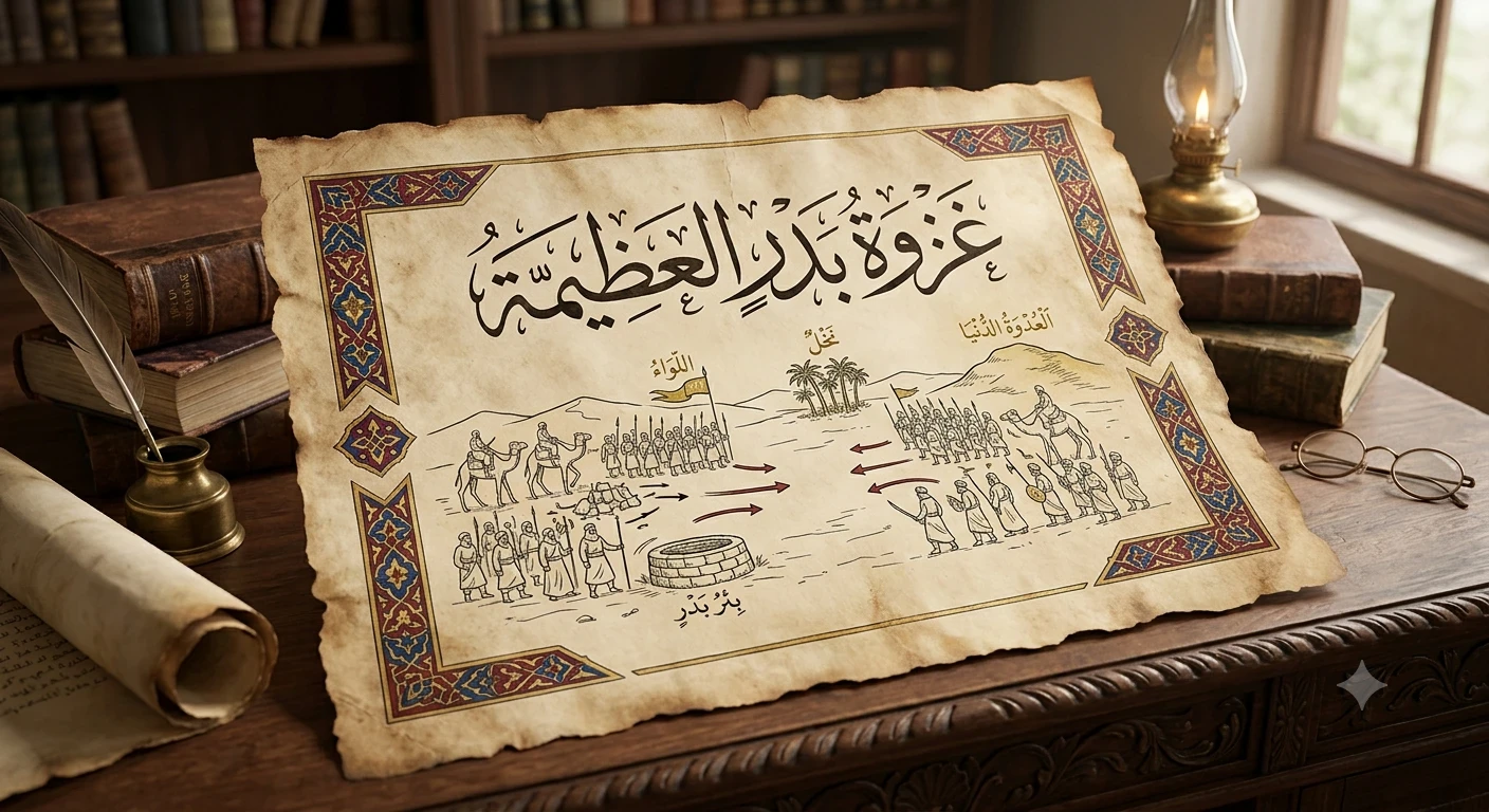 image about غزوة بدر العظيمه 2ه‍
