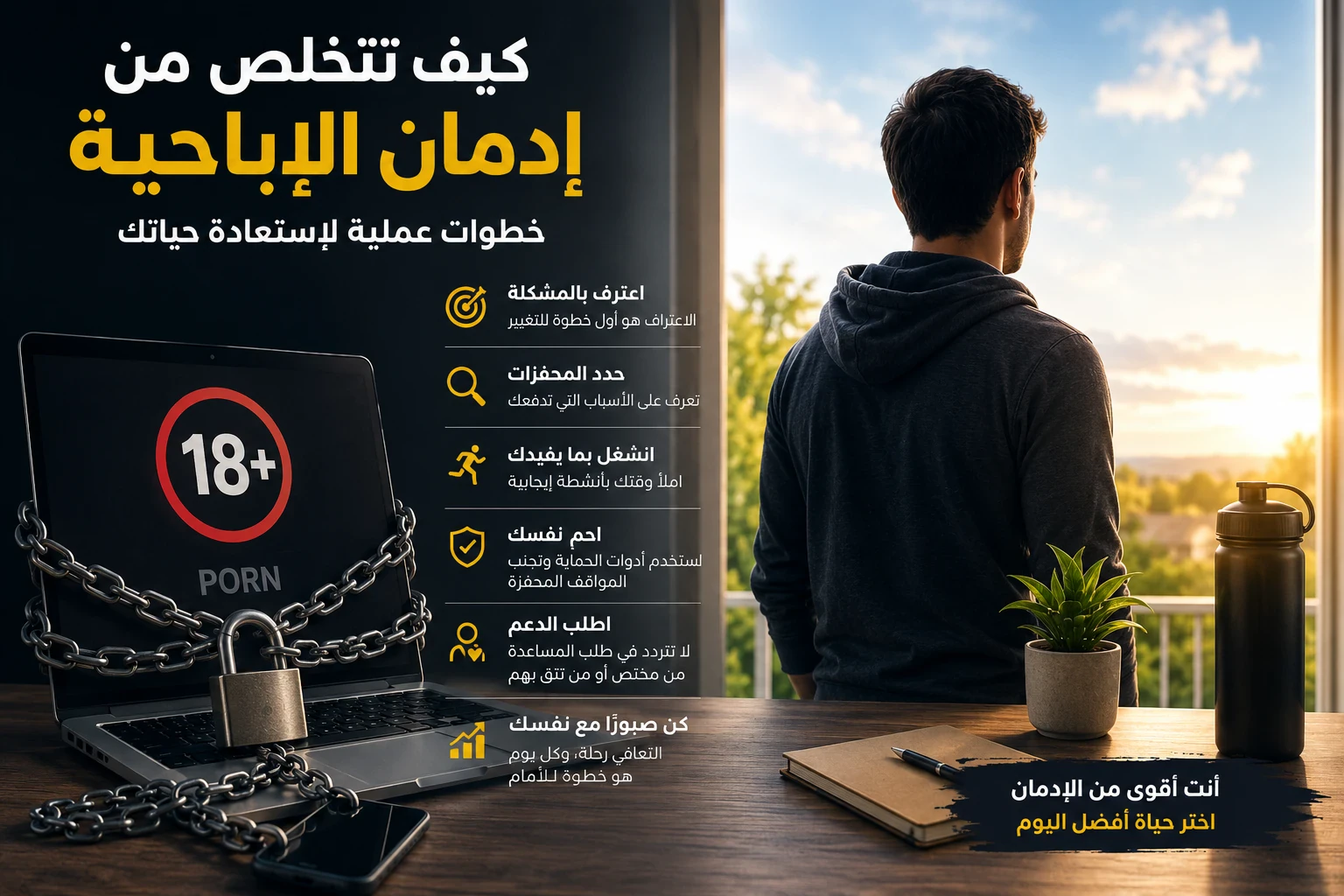 image about دليل لمعالجه الاباحيه