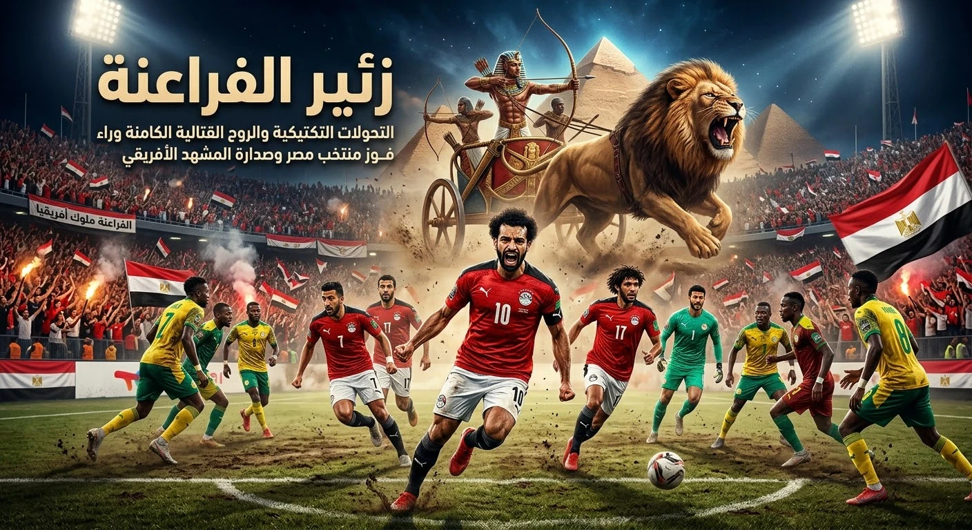 image about زئير الفراعنة.. التحولات التكتيكية والروح القتالية الكامنة وراء فوز منتخب مصر وصدارة المشهد الأفريقي