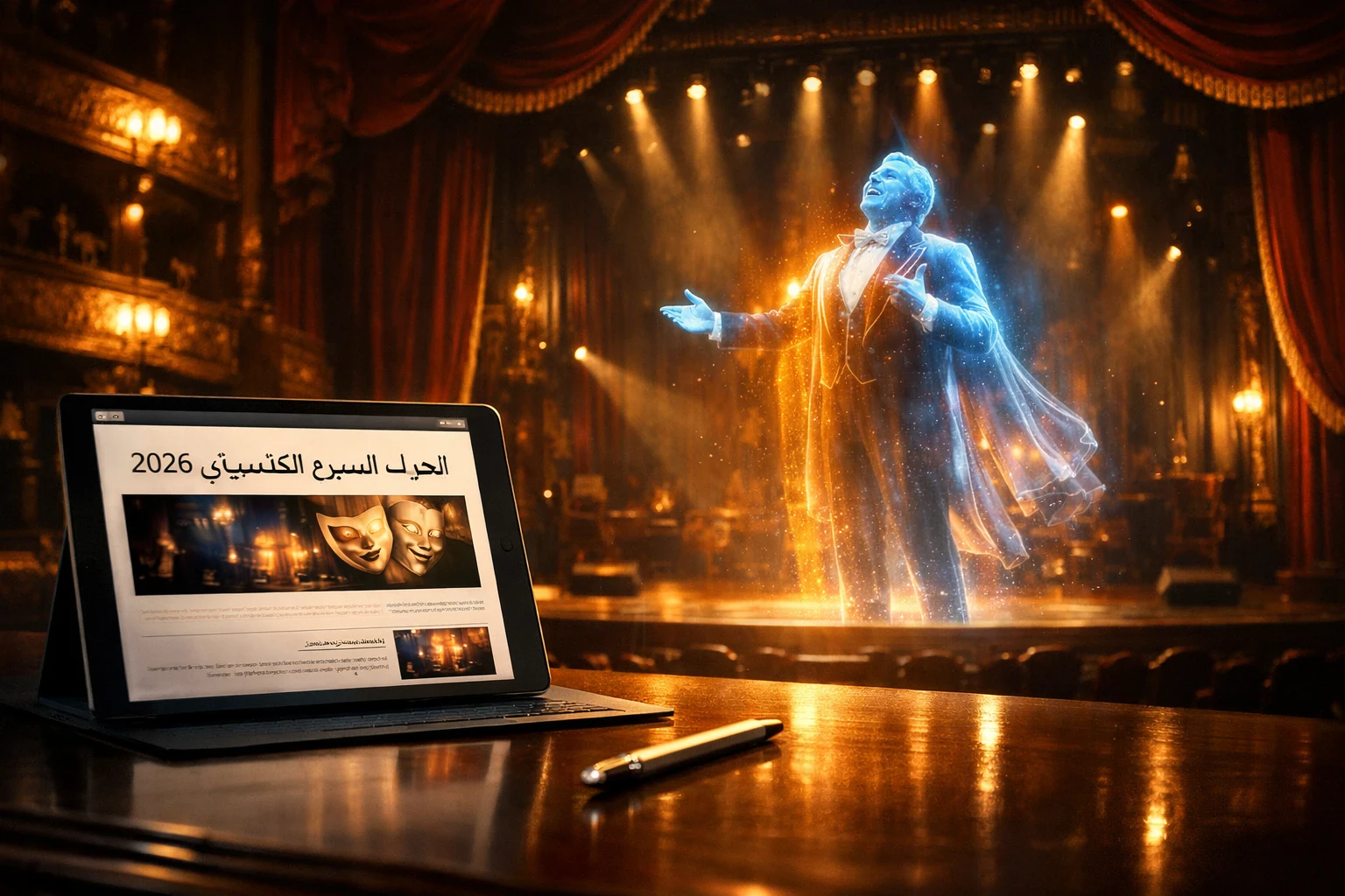 image about بعث الهوية الإبداعية.. كواليس المشروع القومي لإحياء التراث الفني المصري بتقنيات الهولوغرام والذكاء الاصطناعي