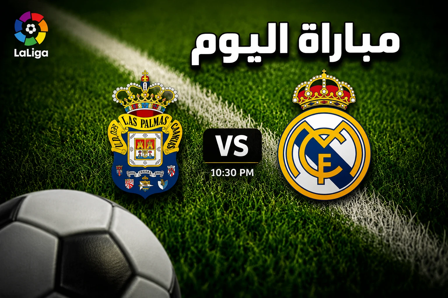 image about تاريخ المواجهات المباشرة بين ريال مدريد ولاس بالماس والتشكيل المتوقع للمباراة