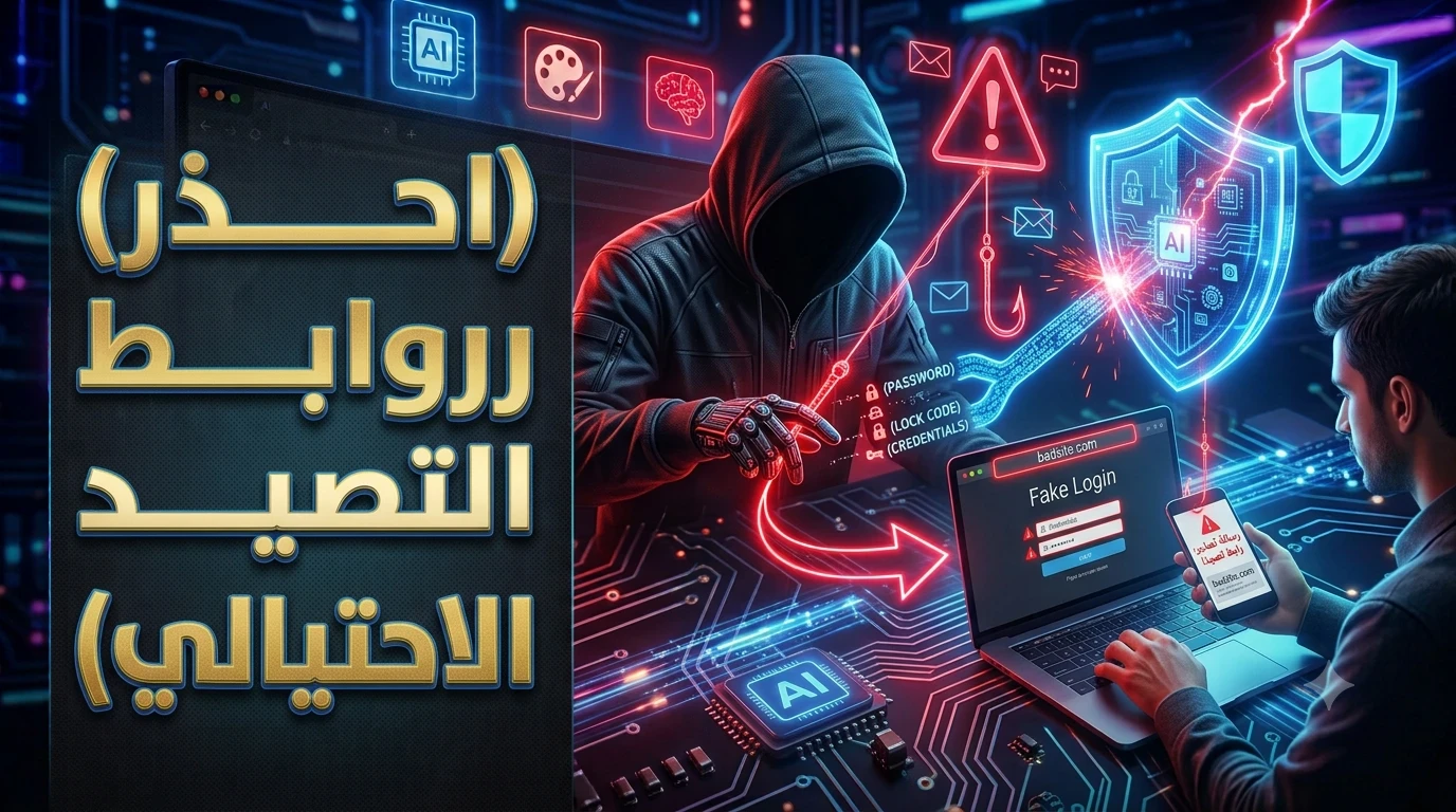 image about كيف تتجنب روابط التصيد الاحتيالي؟ دليلك لحماية حساباتك وبياناتك من السرقة