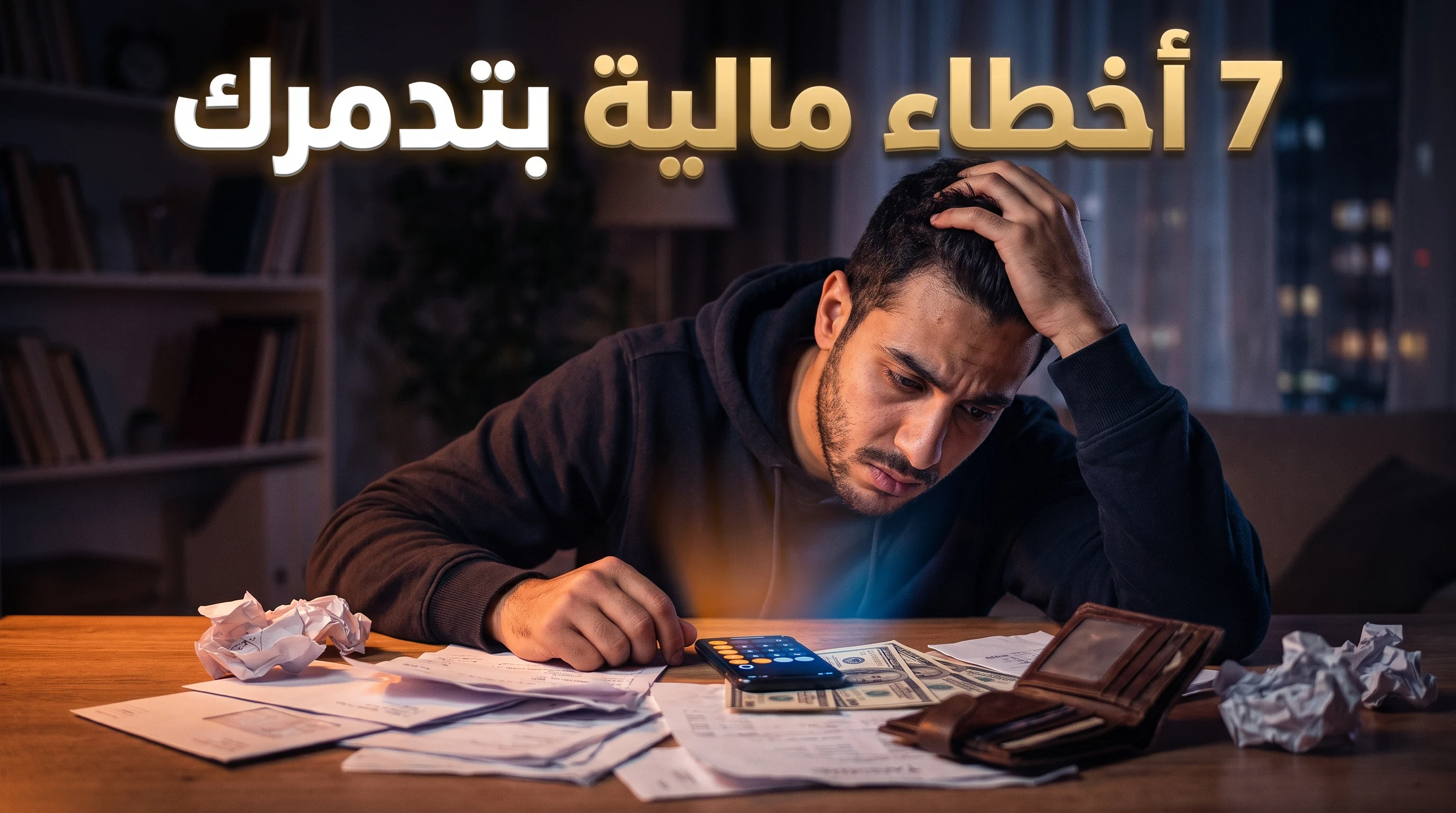 image about 7  أخطاء مالية بتدمر مستقبلك... وإنت متعرفش إنك بتعملها