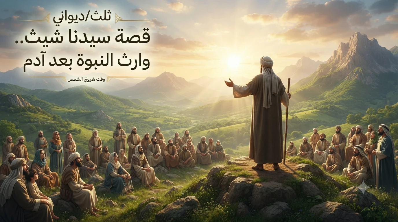 image about قصة سيدنا شيث عليه السلام.. وارث النبوة بعد آدم عليه السلام