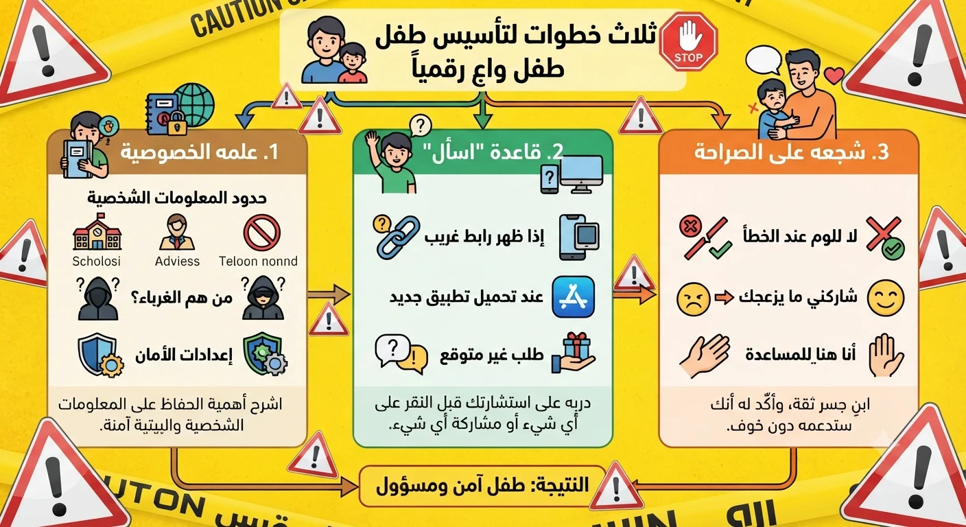 image about دليل الآباء الشامل: كيف تحمي طفلك في عالم الإنترنت الرقمي؟