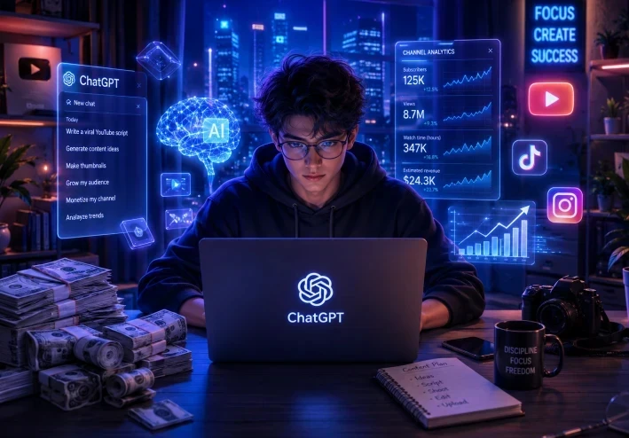 image about كيف تربح من ChatGPT في 2026 بدون خبرة وتبدأ من هاتفك فقط