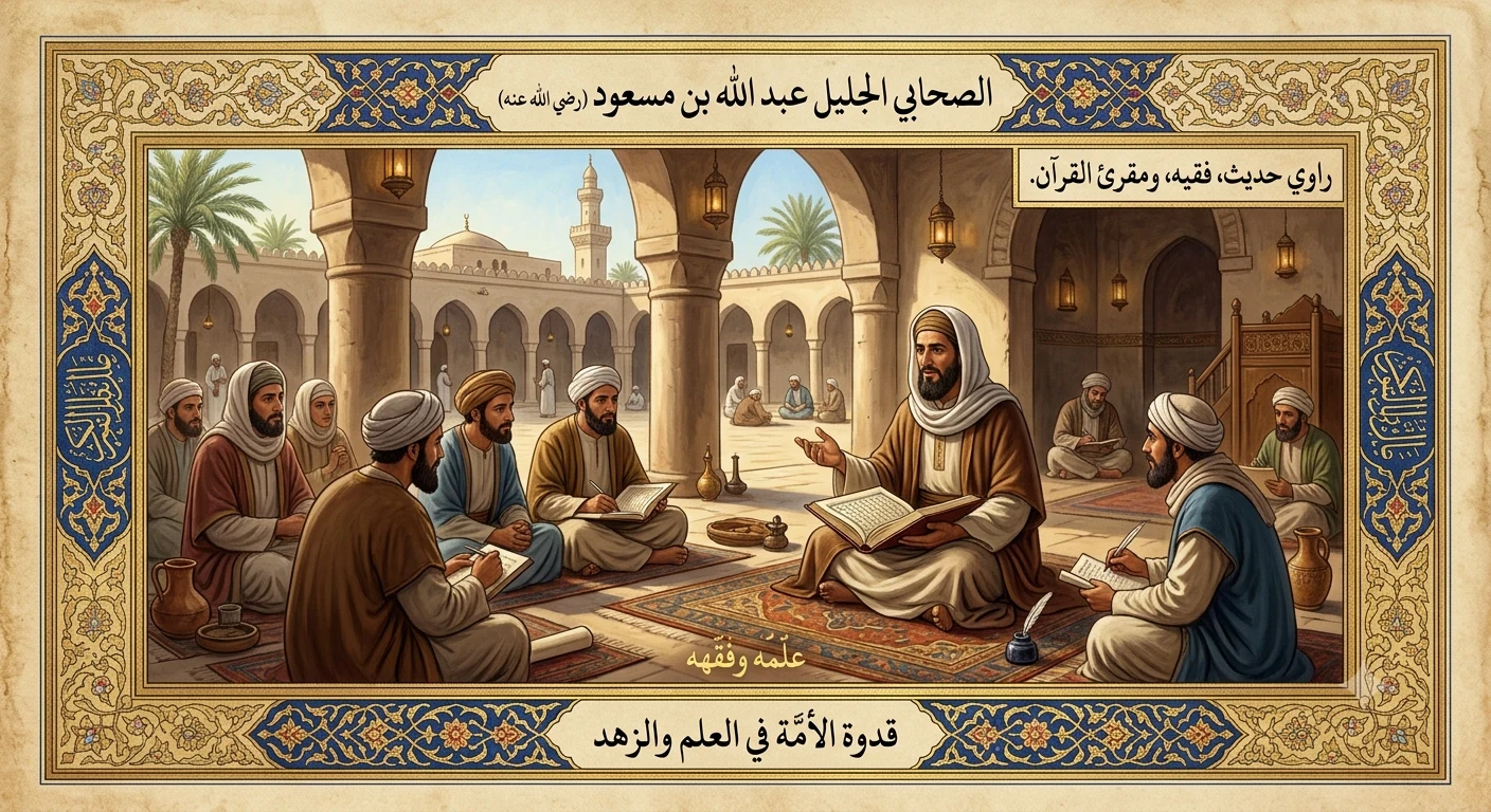 image about سيرة الصحابي الجليل عبد الله بن مسعود رضي الله عنه 