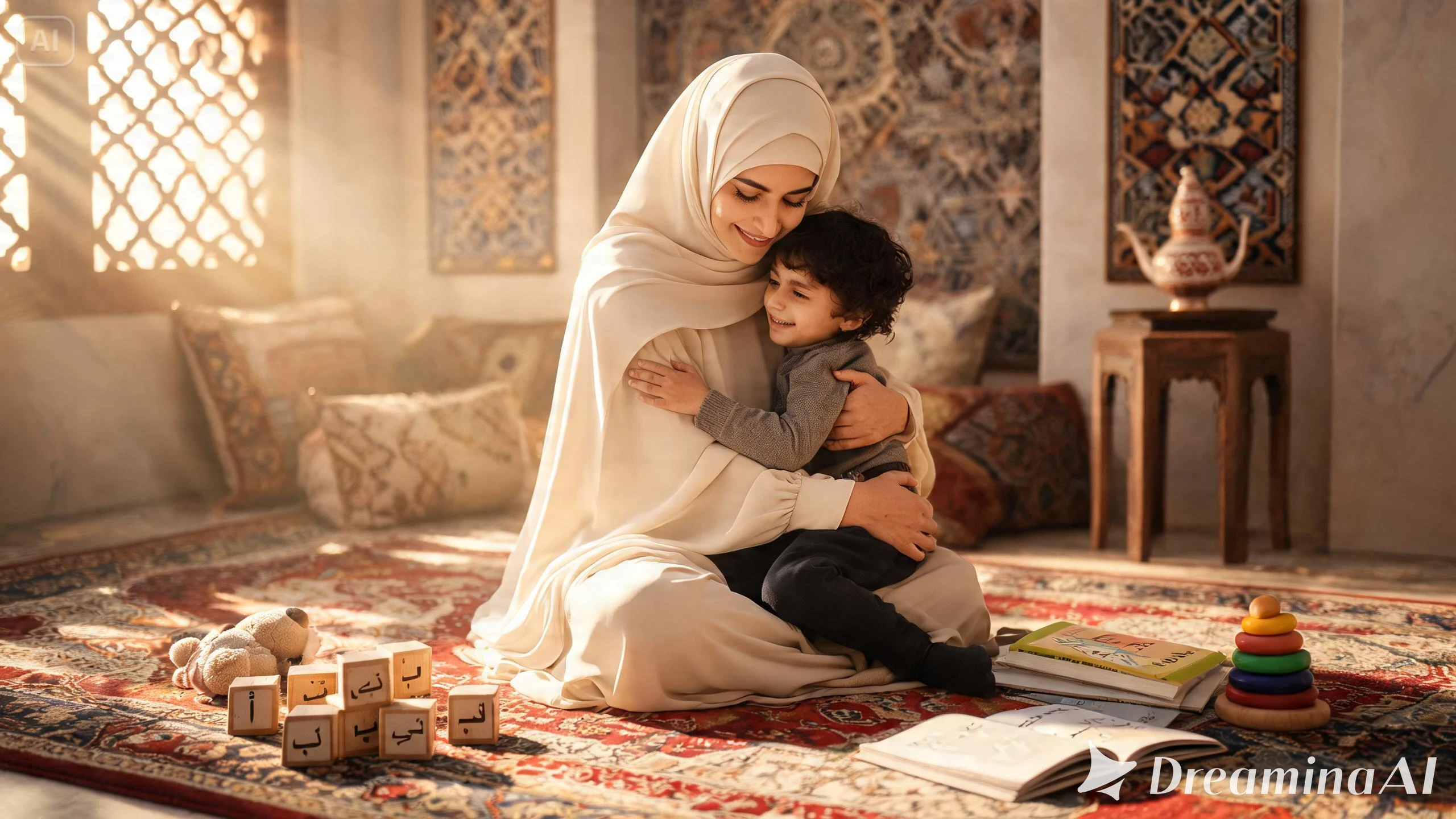 image about 🧠 اختبار يكشف لغة الحب التي يفهمها طفلك... هل يحتاج إلى حضنك أم كلماتك أم وقتك؟ ❤️