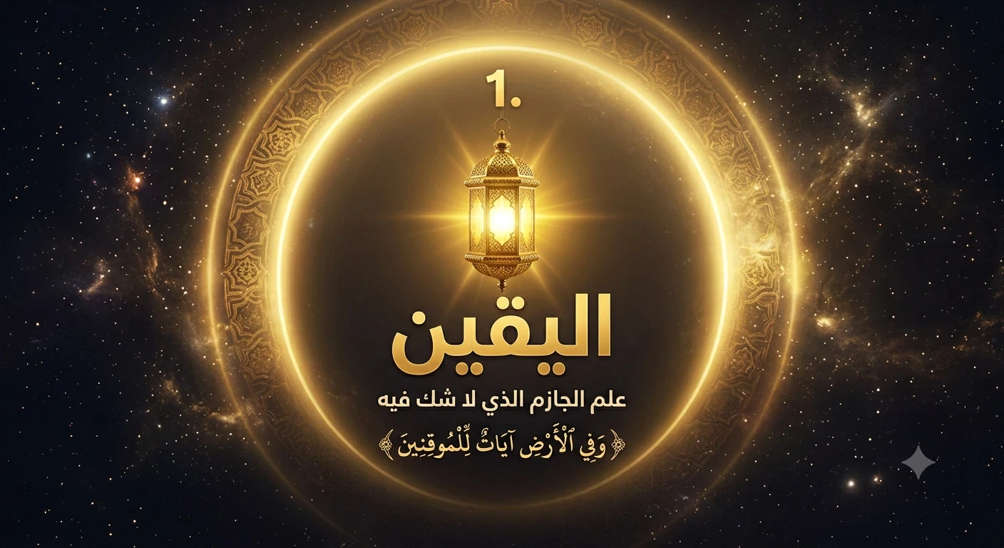 image about مفاتيح القلوب رحلة الإيمان بين اليقين والعبودية