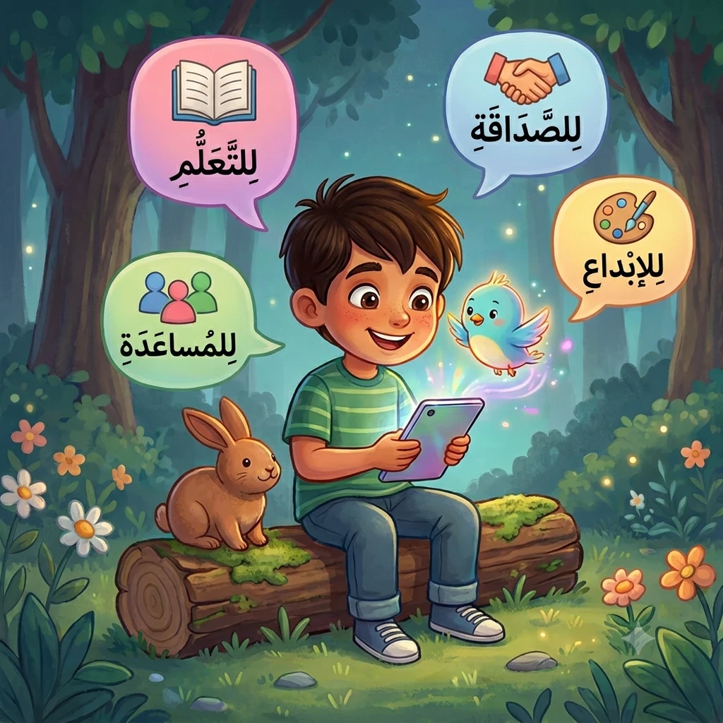 image about وسام وبوابة العالم الرقمي السحري