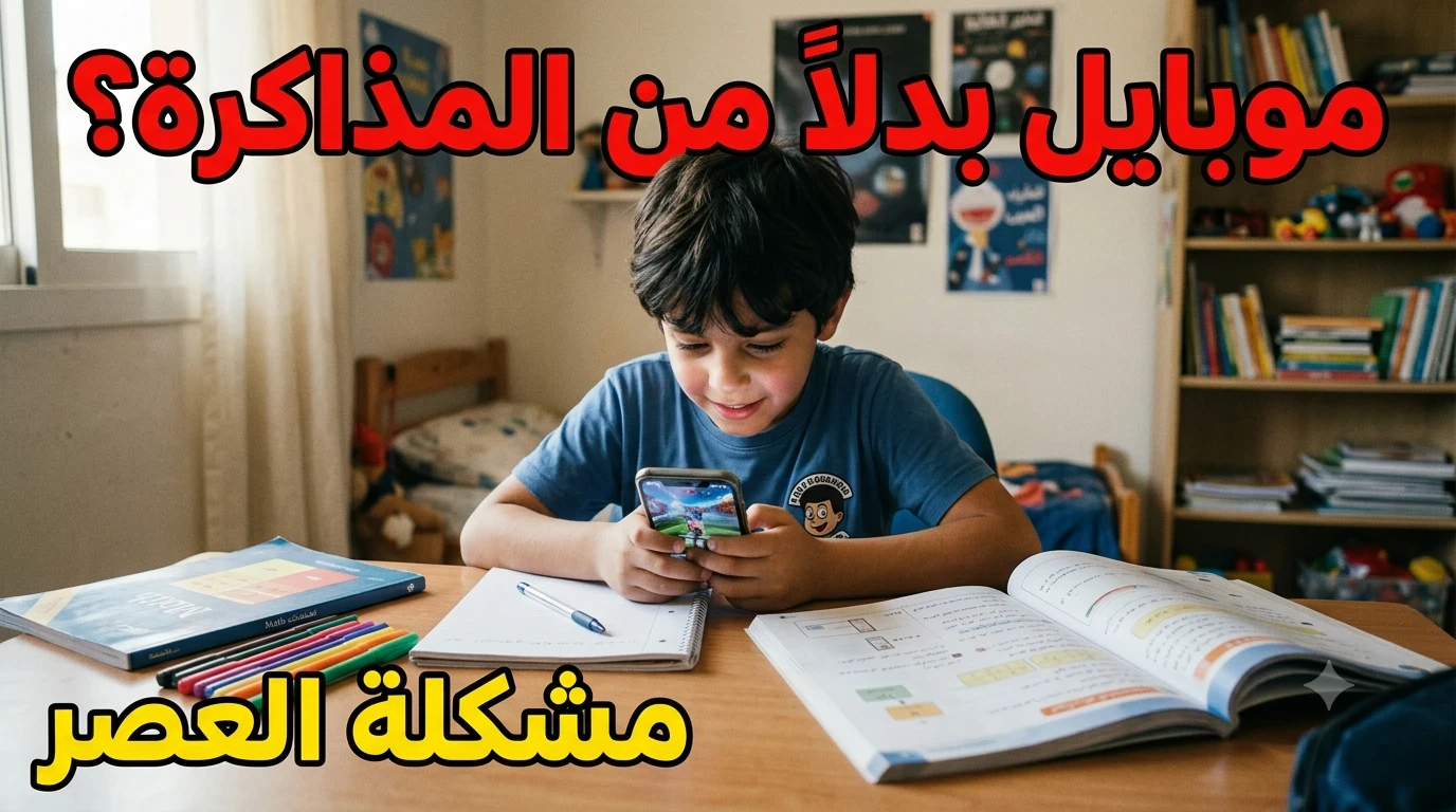 image about إزاي تخلي طفلك يحب المذاكرة ويبعد عن التليفون