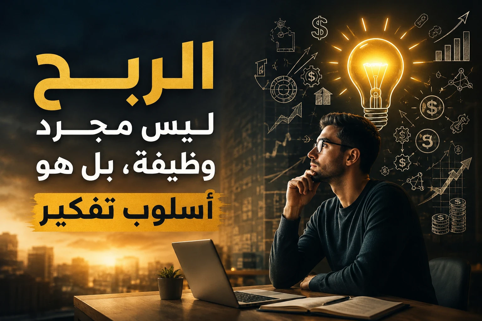 image about الربح ليس مجرد وظيفة... بل عقلية تصنع النجاح والدخل المستدام