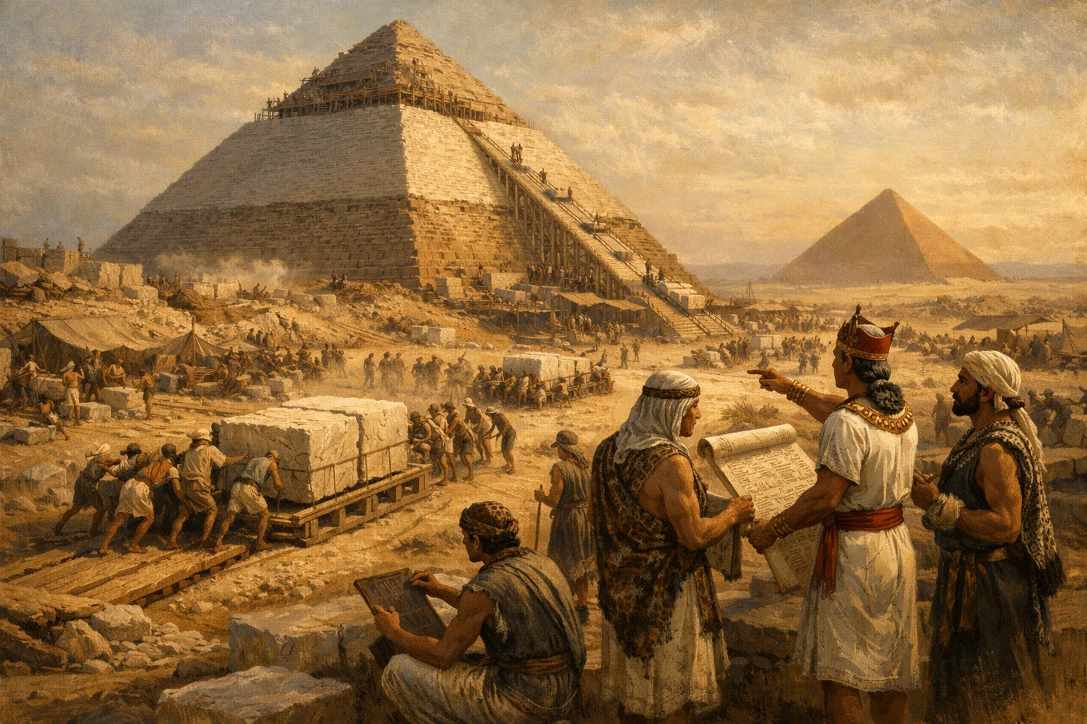 image about سنفرو: الملك الذي أخطأ مرتين ليصنع أول هرم كامل في التاريخ