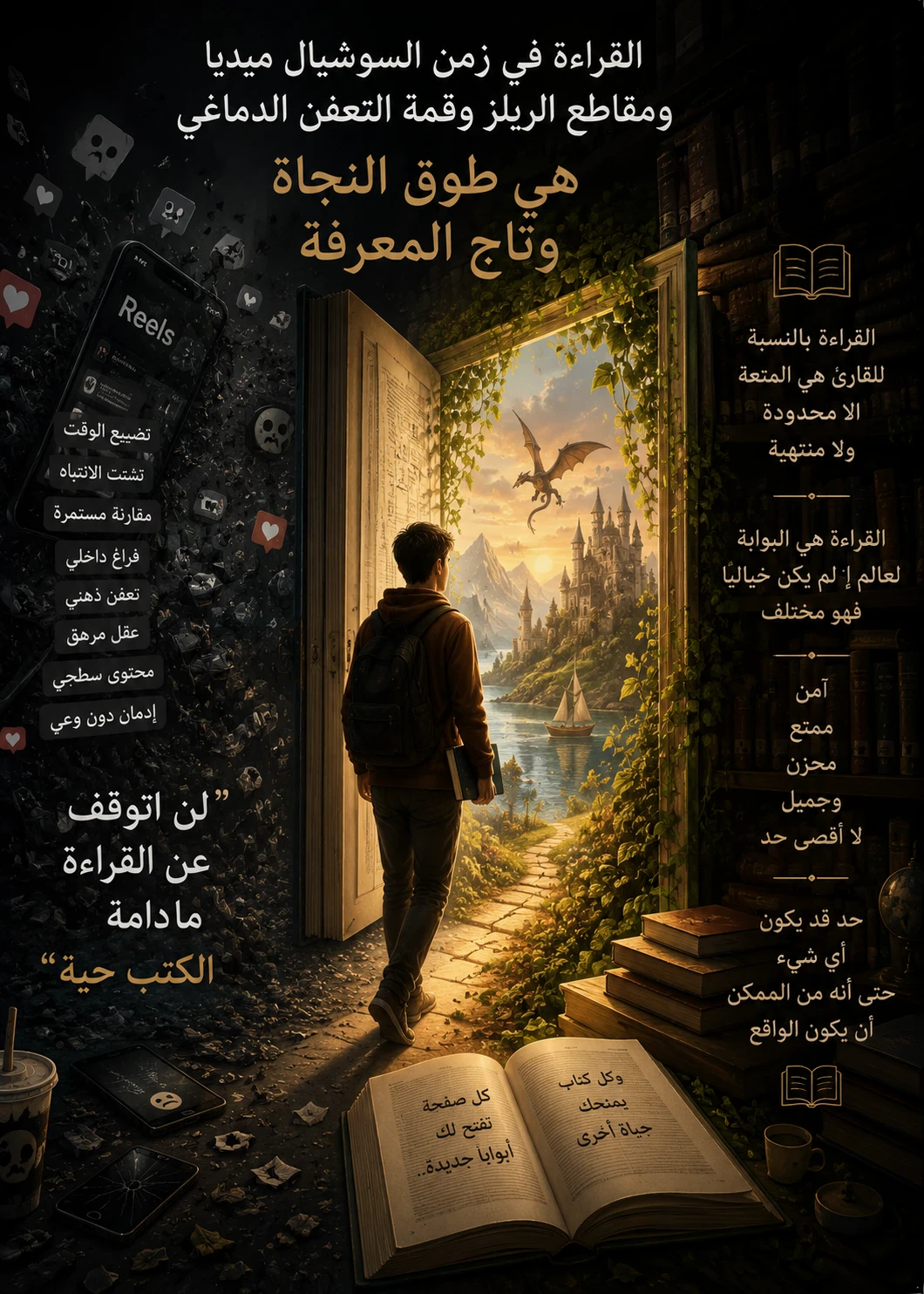 image about القرأة حب لا ينتهي 