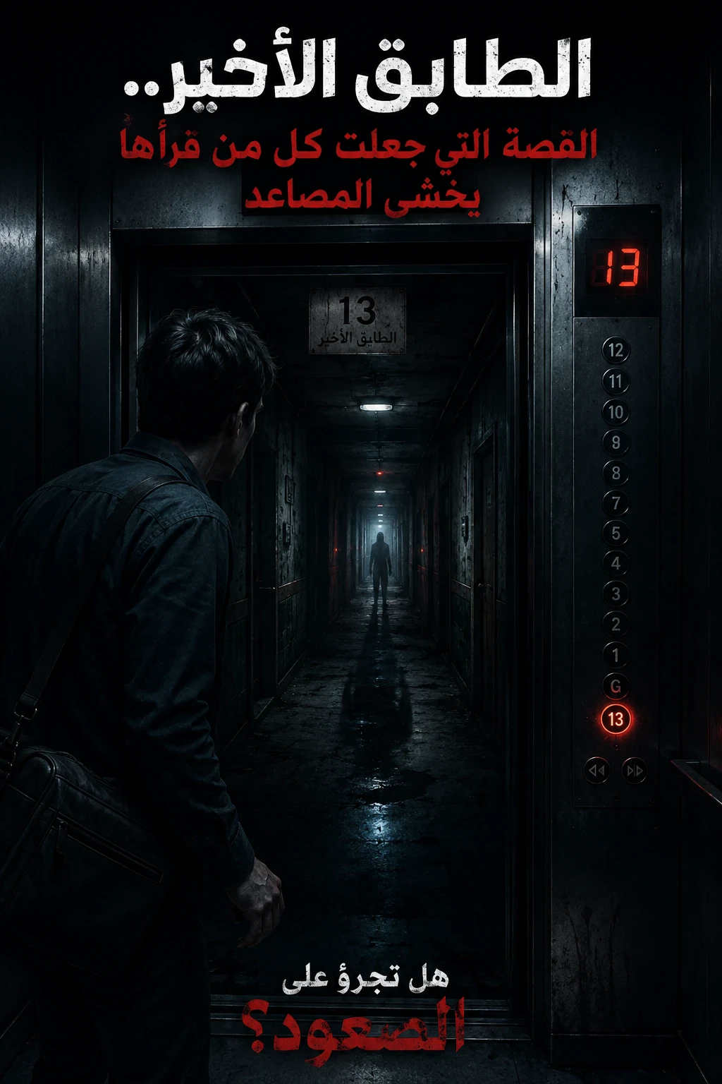 image about الطابق الأخير.. القصة التي جعلت كل من قرأها يخشى المصاعد