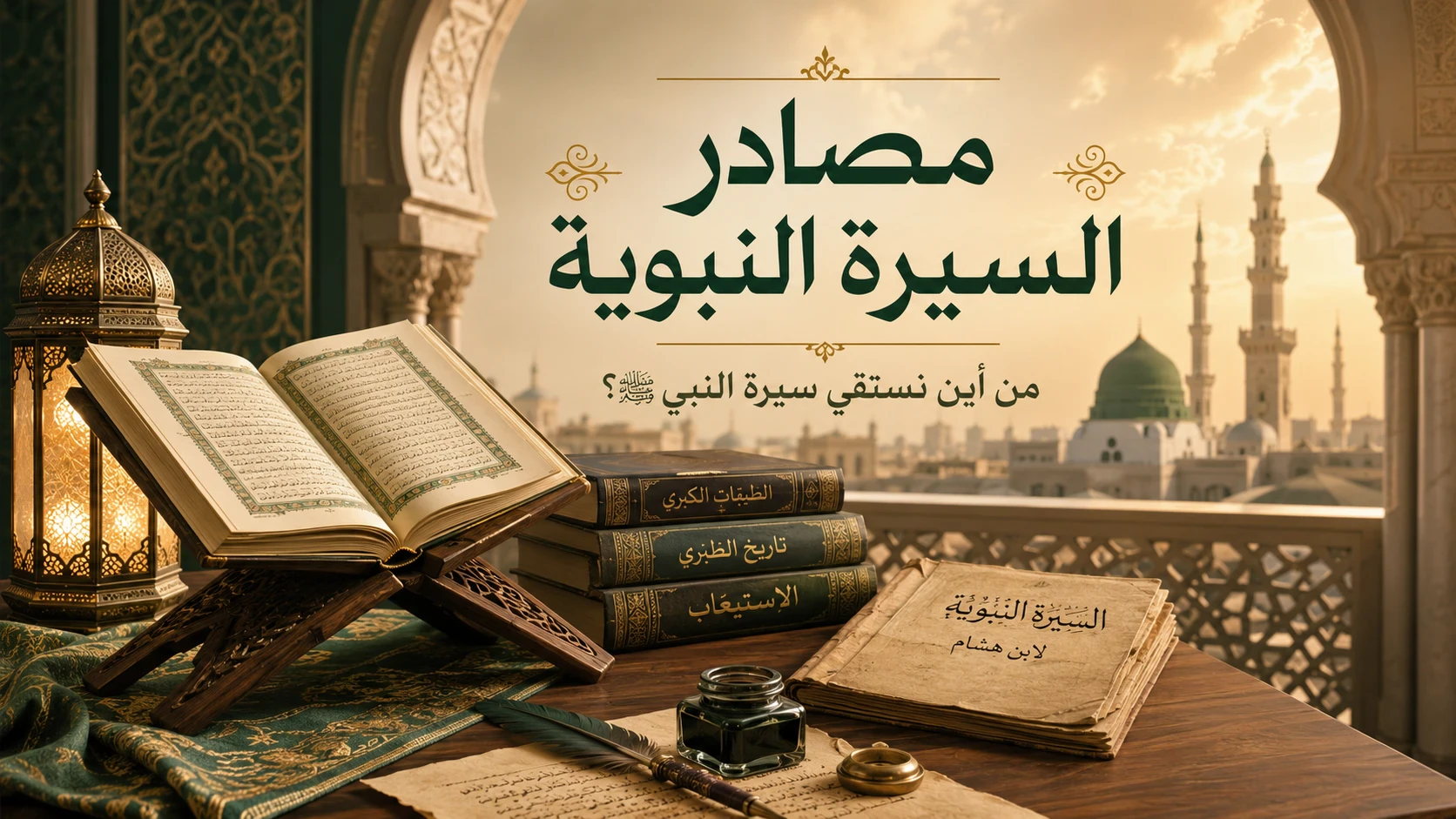 image about مصادر السيرة النبوية: من أين نستقي سيرة النبي ﷺ؟