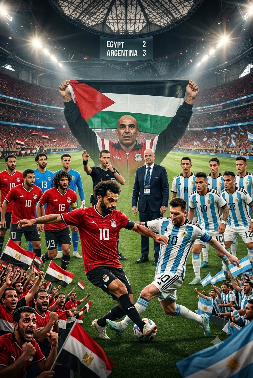 image about 3-2 أمام بطل العالم.. لماذا خسرنا أمام الأرجنتين؟ وأين كان التحكيم من عنصرية المدرجات؟