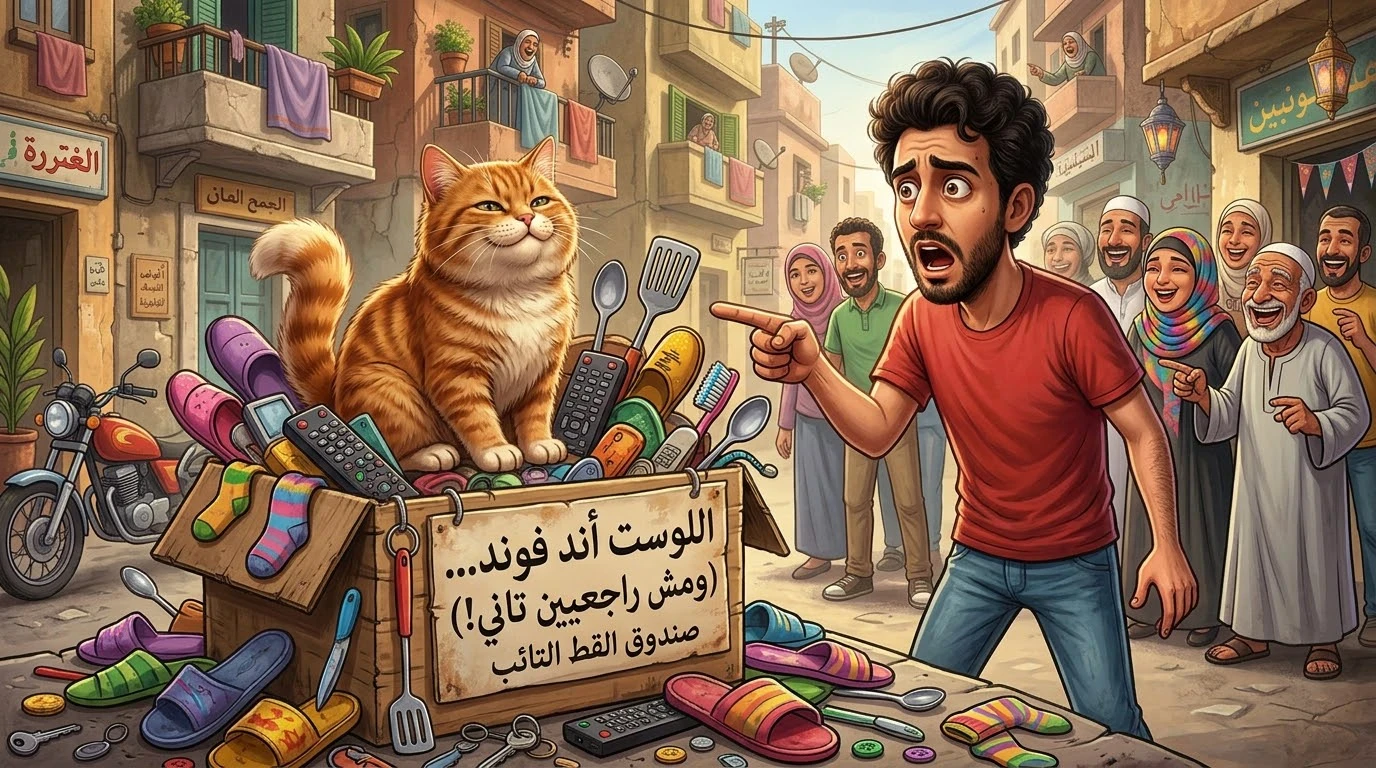 image about 😂 يوم قررت القطة ترفع قضية على صاحبي!🐱