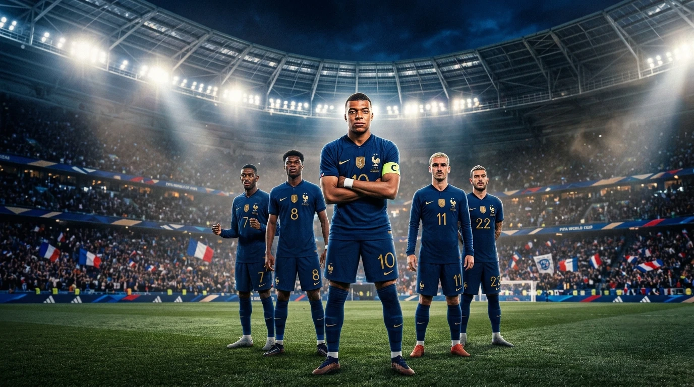image about لماذا فرنسا ستفوز بكأس العالم 2026؟ تحليل رياضي يكشف مفاجآت البطولة