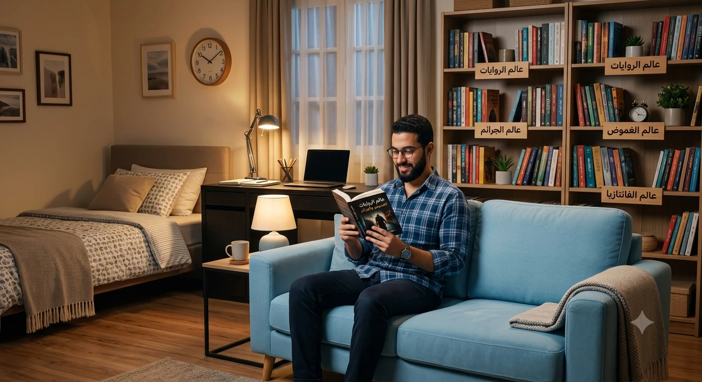 image about متى تقرأ الروايات؟