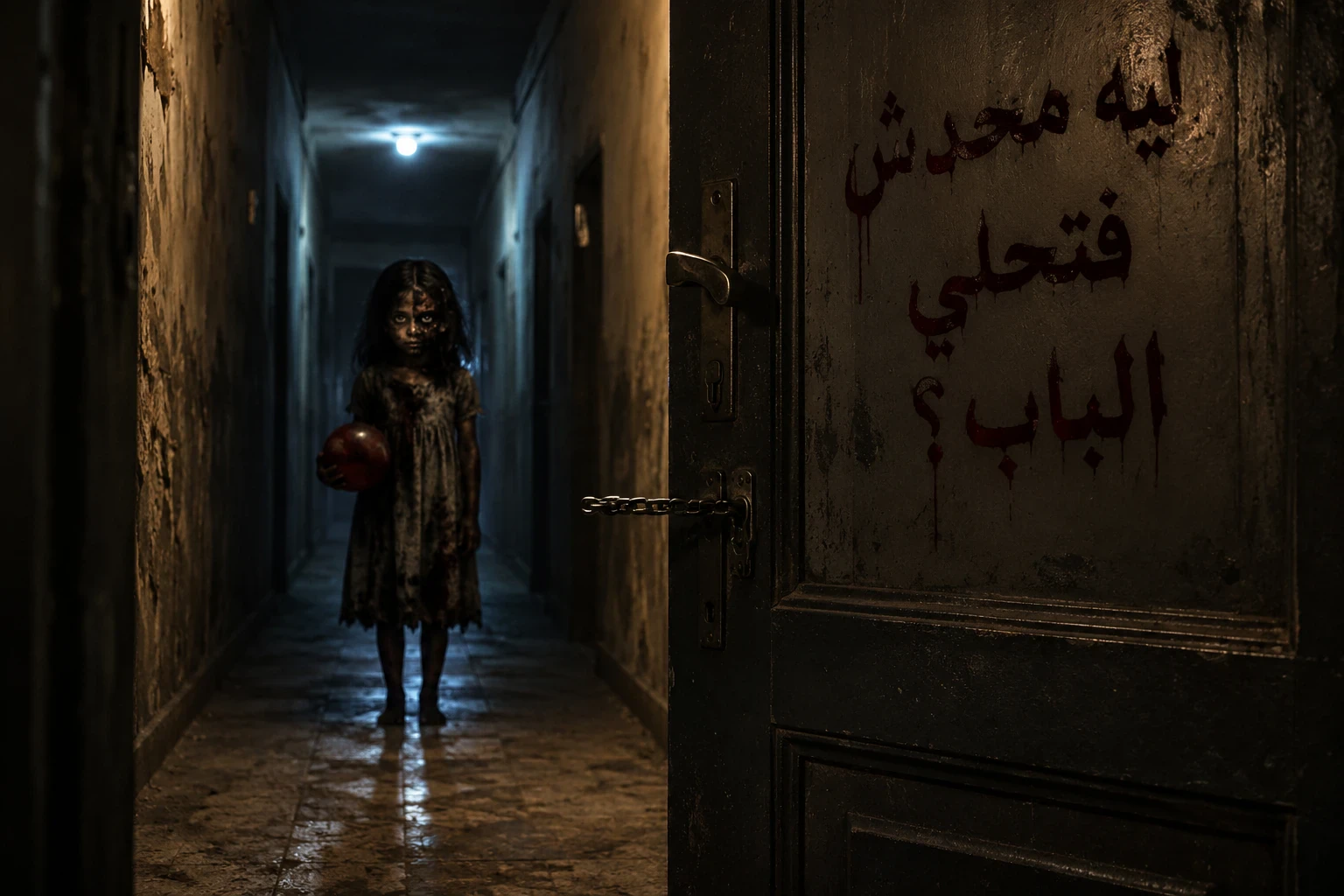 image about ليه محدش فتحلي الباب