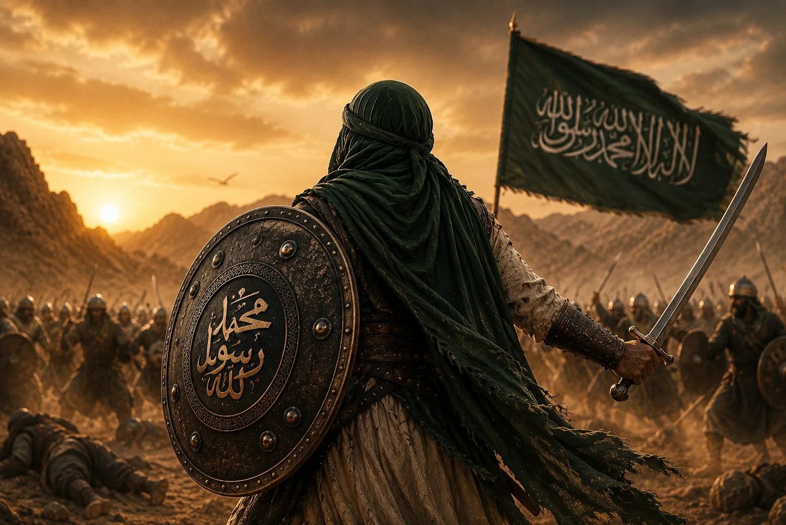 image about في أحلك لحظات أُحد.. امرأة صنعت معجزة من الشجاعة