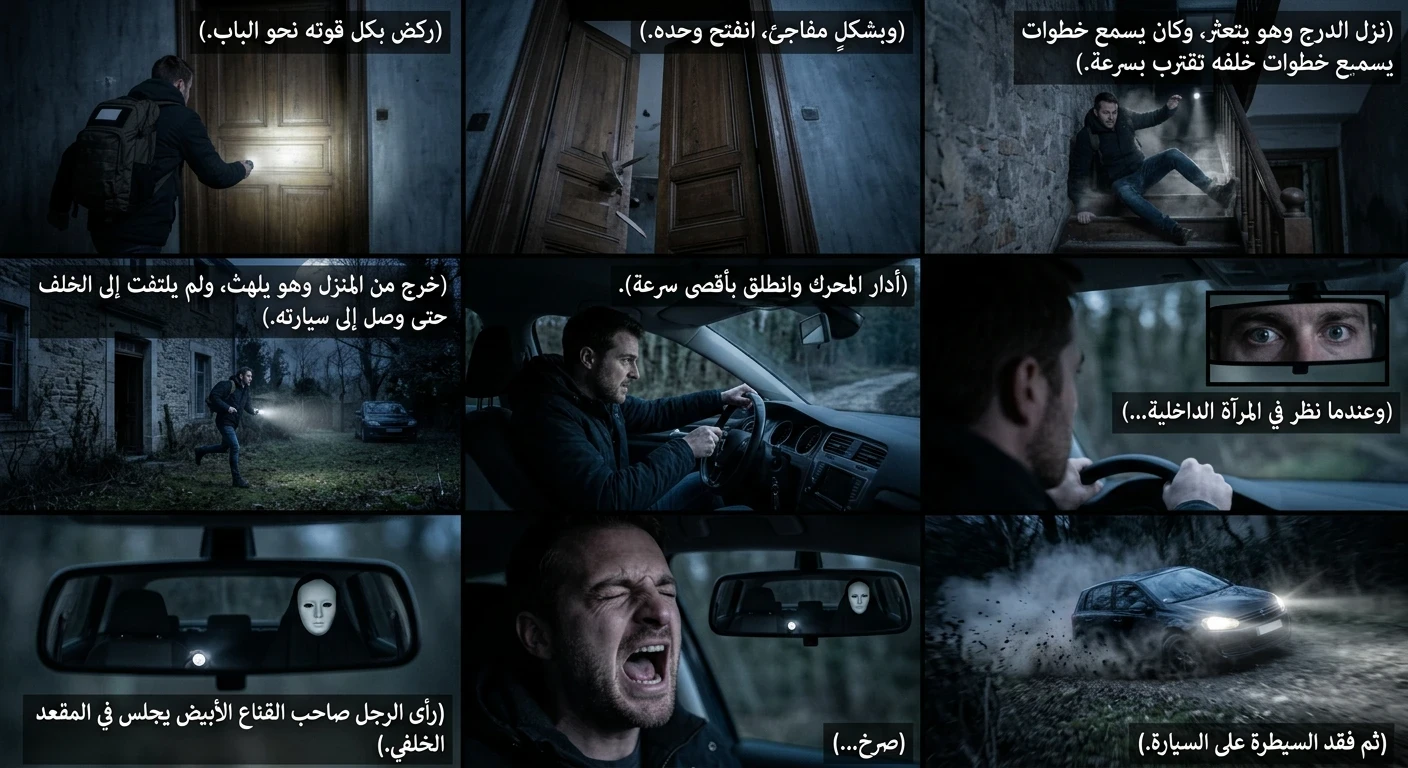 image about 👁️ الظل الذي كان ينتظر خلف الباب... قصة رعب لن تنساها!
