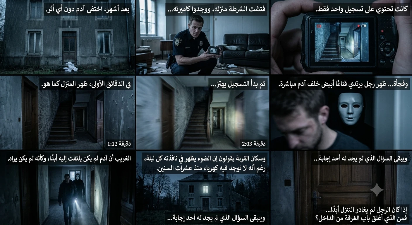 image about 👁️ الظل الذي كان ينتظر خلف الباب... قصة رعب لن تنساها!