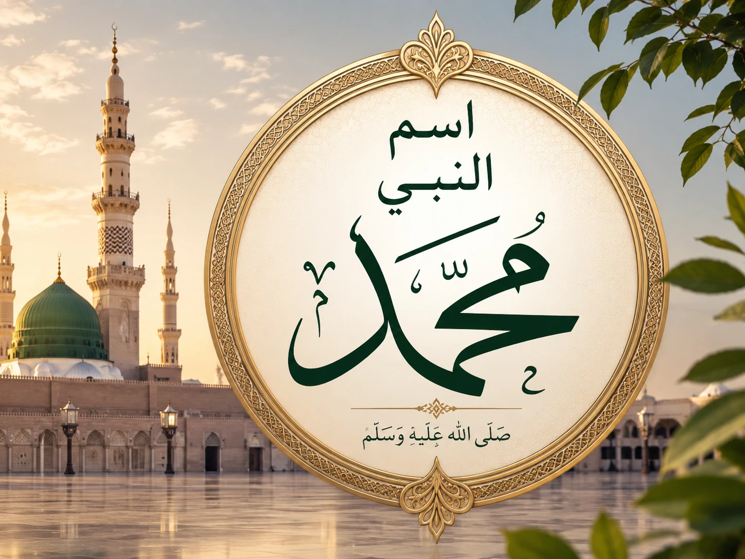 image about الاسم الكامل للنبي محمد ﷺ ونسبه الشريف