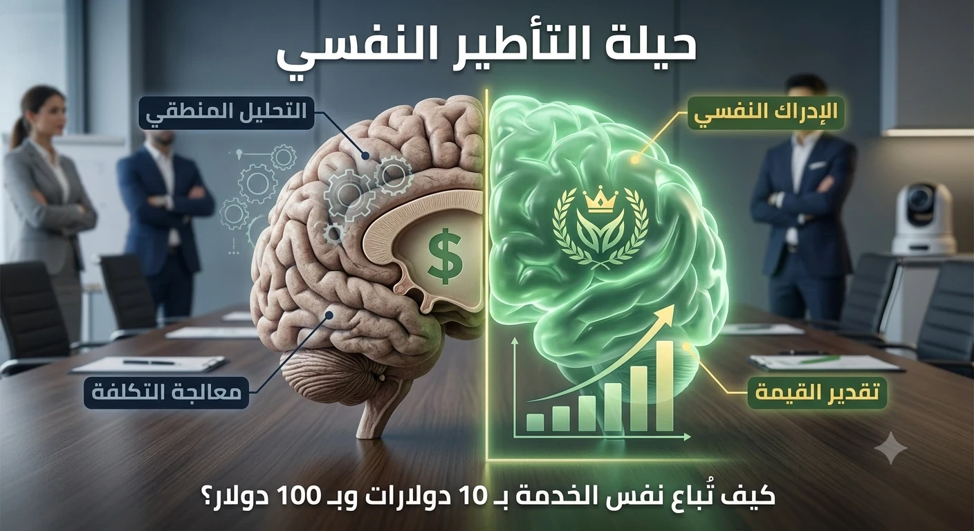 image about دليل مهارات البيع الرقمي: كيف تساهم طريقة عرض الخدمة في تحديد قيمتها السعرية؟
